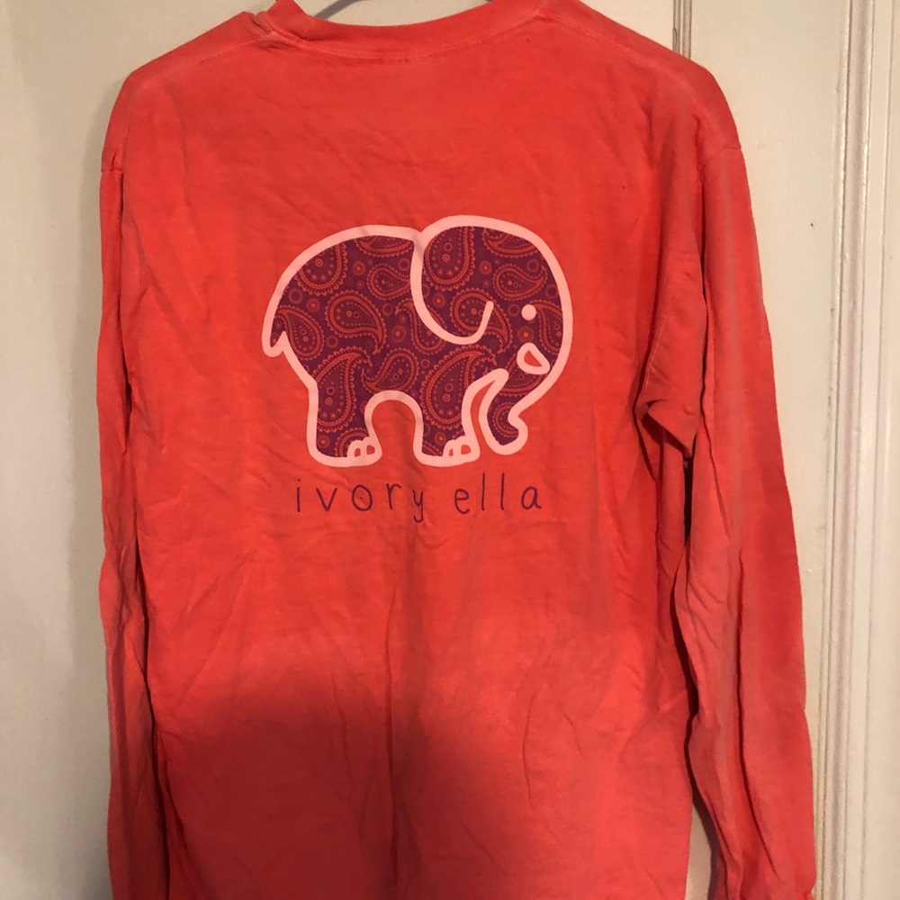 coral/purple ivory ella
